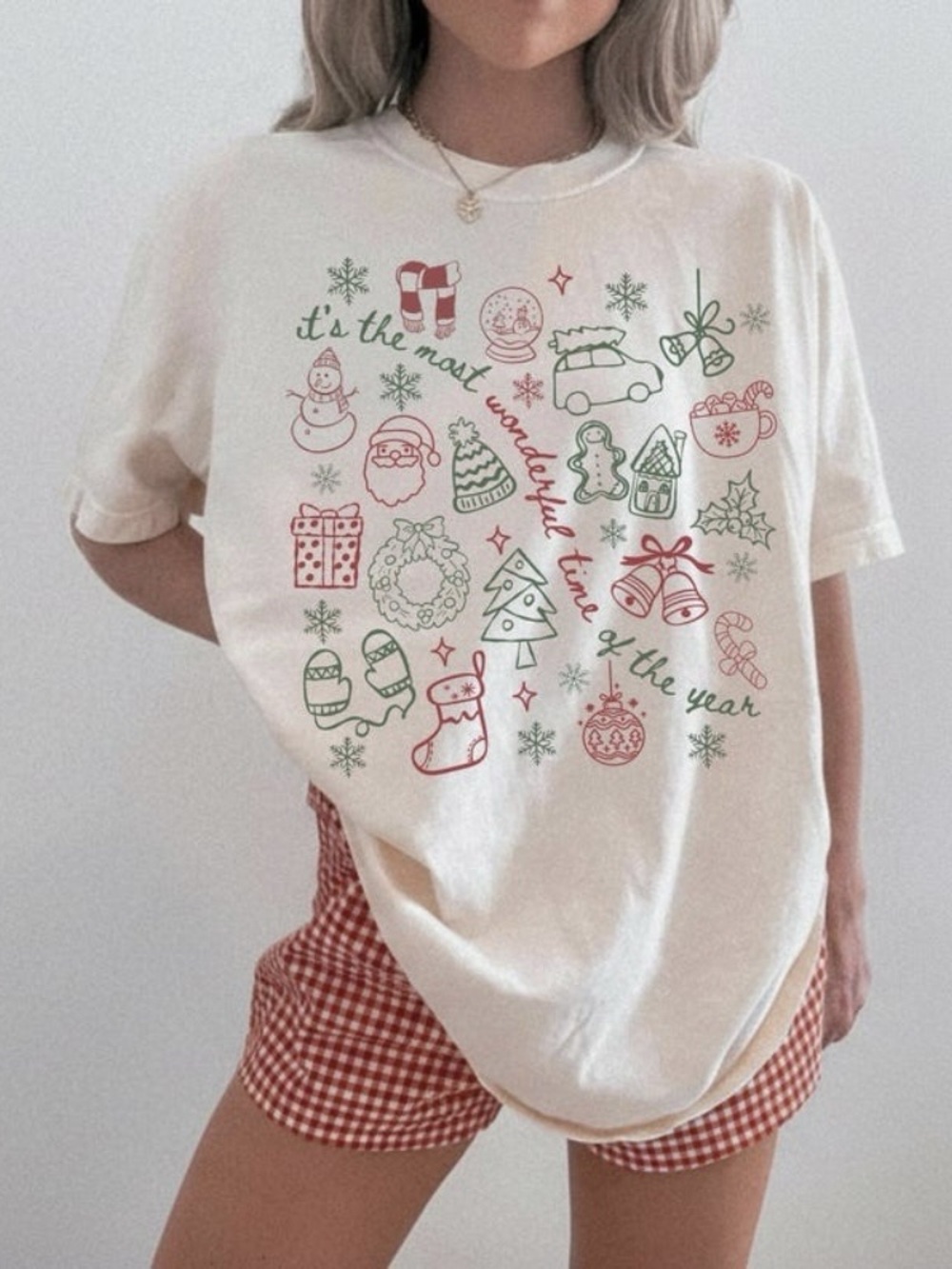 It’s The Most Wonderful Time Of The Year Graphic Tee Christmas Holiday